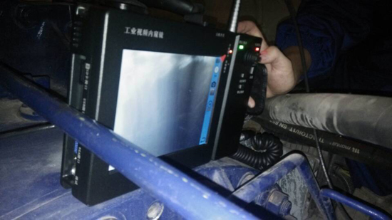 sie視頻內窺鏡檢測現(xiàn)場