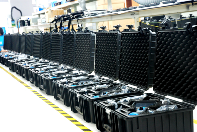 亞泰光電HIE系列高清內窺鏡產品生產線