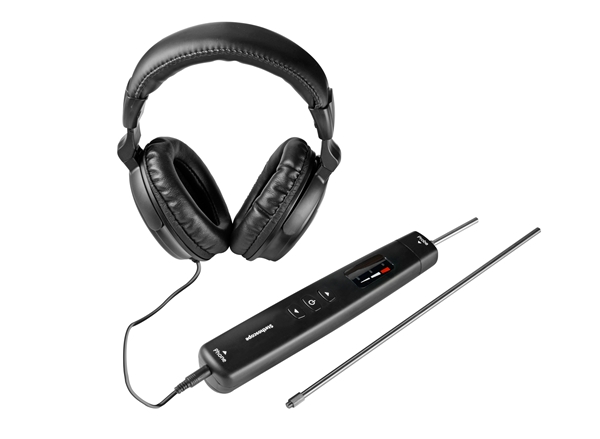 YVT系列機(jī)械故障聽診器整機(jī)采用柔潤弧度曲線設(shè)計(jì)，外形精美漂亮