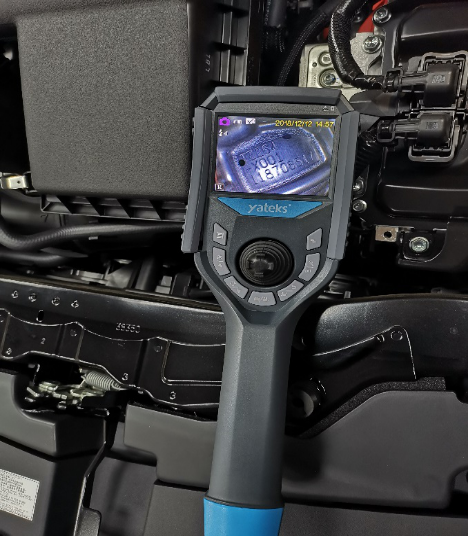 亞泰光電工業內窺鏡用于汽車發動機積碳檢測