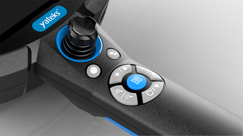 HIE系列高清視頻內窺鏡采用手動+電動驅動方式，探頭可實現360度旋轉，可全方位觀測被檢測物